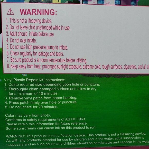 Disney Minnie Mouse Junior Ride-In Float Seat Fun 0-3 Years Swim Inflatable Ring - Picture 4 of 7